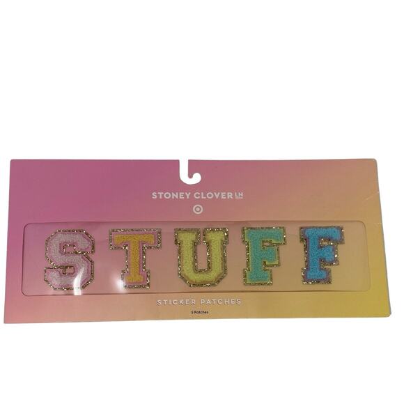 Stoney Clover Lane For Target Multicolor Sticker Patches STUFF Five Patches NEW - Picture 1 of 8